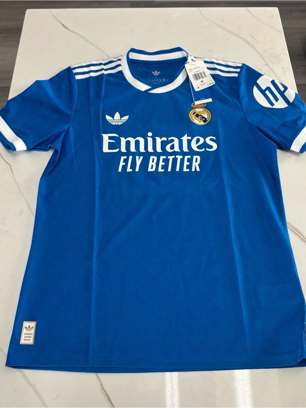 adidas 2025-26 Real Madrid Men's Third Soccer Jersey, NWT (Size Medium)